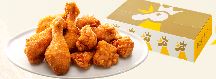 「ベビースターがつくったポテトスナック」と「黄金チキン」