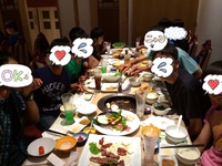 下郡の「焼肉なべしま」で部活仲間とyeahーーーー!!!