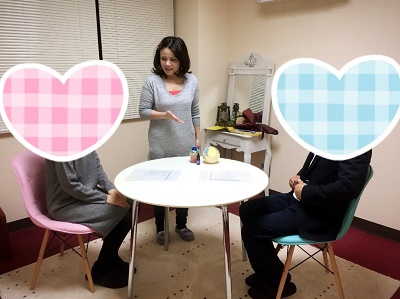 お見合いです。