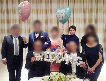 ♡アルシェ会員様の結婚式へ♡ ♡アルシェ会員様の結婚式へ♡