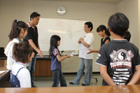 子どもたちも遊びの中から学んでいます。