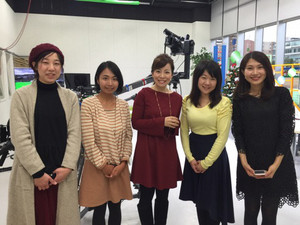 もぎたて情報局に出演♪ もぎたて情報局に出演♪