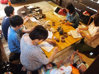 「ベビマ×陶芸」教室でした♪(10/2)