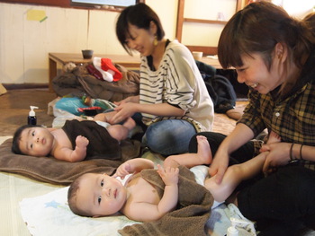 「ベビマ×陶芸」教室でした♪(12/18)