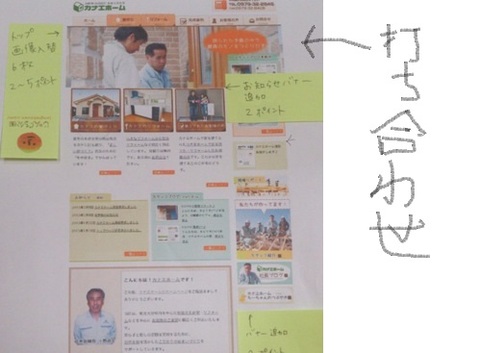 打ち合わせ