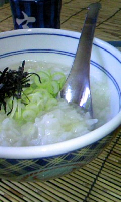 朝粥と断食