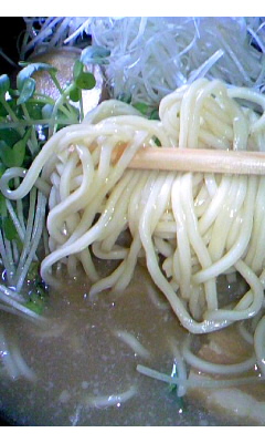 煮干豚骨ラーメン(ベース 中華卓菜 白楽天)