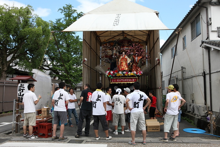 日田の豆田町にて