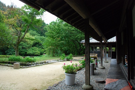竹田市荻町 「おいしい空気と白水の滝(しらみずのたき)」