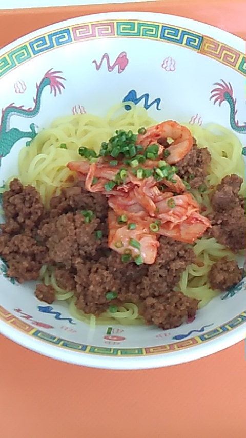 学食(*^^*)食べました