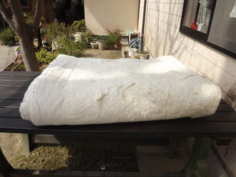 3月8日 お布団綿お預かりしました。