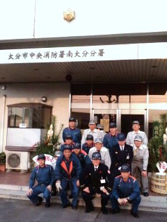 地球防衛隊こと(*^^)消防士の皆様と一緒に