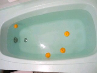 ゆず湯に(^O^)/入った注意おきまりm(__)mあります