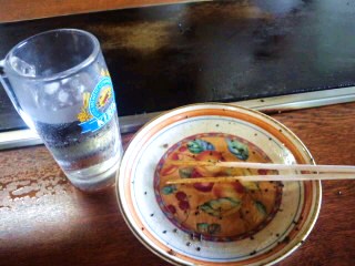 『かどや』の焼きそば(≧∨≦)男の黒い焼きそば!だ