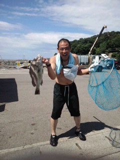 鯛(^O^)／採ったぞ♫注意“おきまり”あります