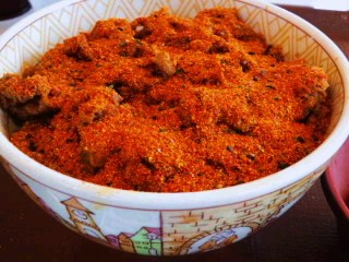 牛丼屋の(≧∨≦)七味丼♪