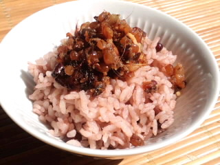 松茸の香り♫(*^^)魚そぼろ茶漬け