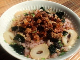松茸の香り♫(*^^)魚そぼろ茶漬け