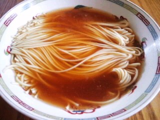 あごだしラーメン(≧∨≦)いただきました