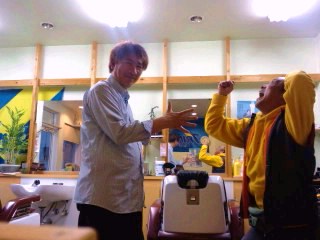 洗髪じゃんけん(^O^)／対会