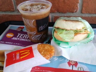 初マック(#^∨^#)しちゃい♪ました