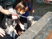 思いがけず護国神社へ