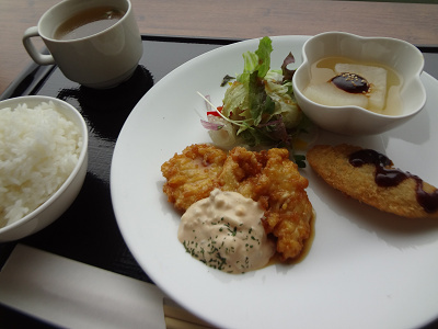 椿カフェさんのランチ 椿カフェさんのランチ