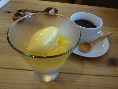 Corqueさんでランチをしてたらサプライズ