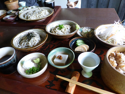 宝処三昧さんでワンコも一緒のお昼ご飯