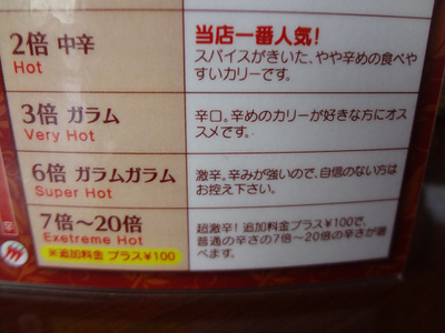 タンドーリアンさんで3度目のランチパスポート使用