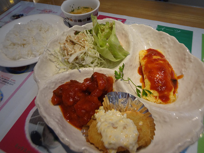 薔薇屋さんでランチ