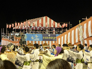久しぶりの鶴崎踊り
