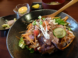 にく亭さんでランチパスポートランチ