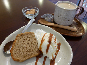 Cafeルフランさんでランチパスポートランチ