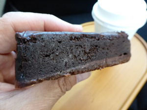 生チョコクリームのガトーショコラ