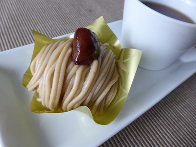 和栗のモンブラン 和栗のモンブラン