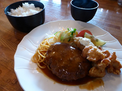 れんが亭さんでランチパスポートランチ
