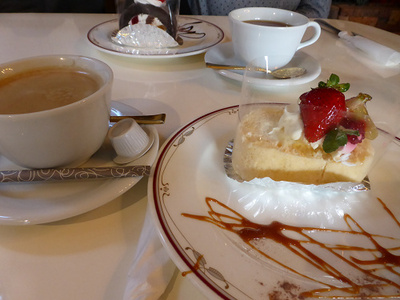 フォークローバーズカフェさんで待ち合わせてのランチ