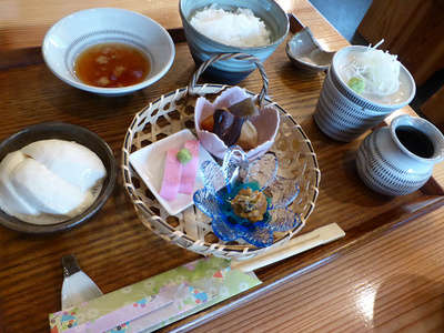 田川でお蕎麦