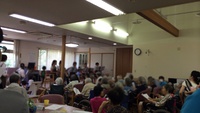 グループホームにて演奏会