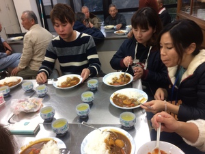 カレー!!!!!美味しくてみんな無言。 カレー!!!!!美味しくてみんな無言。
