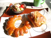 ひとりパンランチ