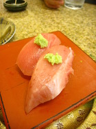水天でたらふく食べる。