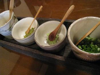 千屋で昼食