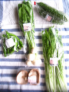 スープと１００円野菜