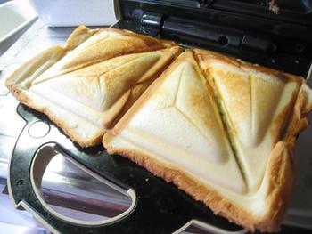 ホットサンドできたぁ～