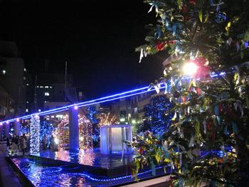 灯りがきれいな夜