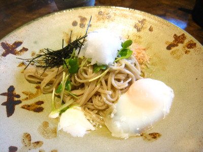 秋野華で蕎麦を