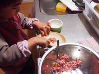 お手伝い頑張ってます（＾＾）