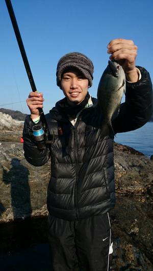 佐賀関地磯にて下村様2 佐賀関地磯にて下村様2